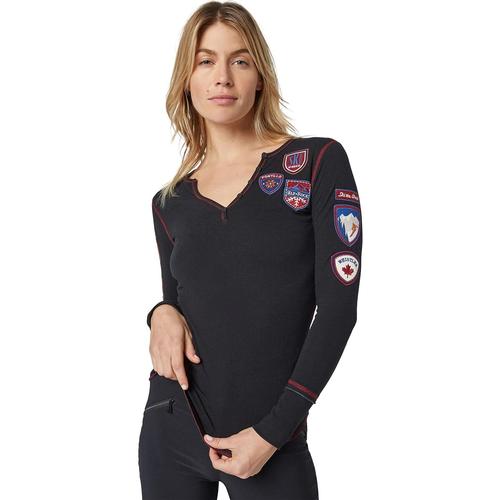 Alp-N-Rock Ski the World Henley Shirt - Women's