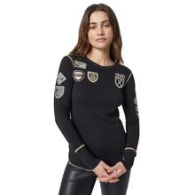 Alp N Rock Ski USA Crew Shirt - Women's BLK