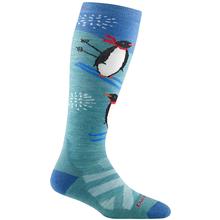 Darn Tough Penguin Peak OTC Midweight Socks - Women's AQUA