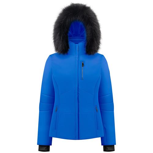 Poivre Blanc Stretch Ski Jacket with Faux Fur - Women's