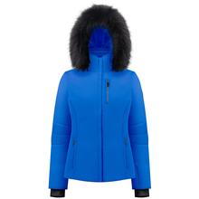 Poivre Blanc Stretch Ski Jacket with Faux Fur - Women's KING_BLUE