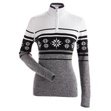 Nils Deer Valley 1/4 Zip Sweater - Women's BLK_WHT
