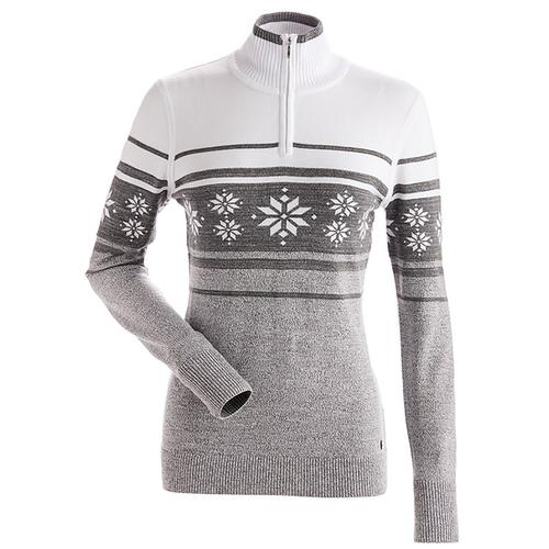  Nils Deer Valley Metallic 1/4 Zip Sweater - Women's