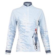 Krimson Klover Winter Wonderland 1/4 Zip Turtleneck - Women's BABY_BLUE