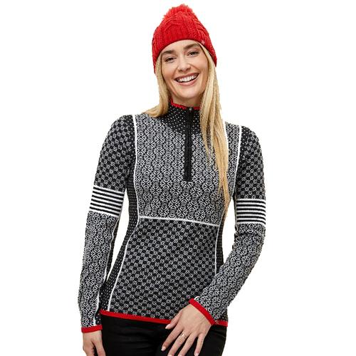 Krimson Klover Pow Merino 1/4 Zip Sweater - Women's