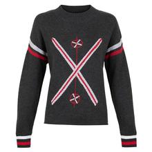 Krimson Klover Traverse Sweater - Women's HEATHER_BLACK