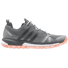 Adidas Terrex Agravic Trail Running Shoe - Women's GREY_CHALK_CORAL