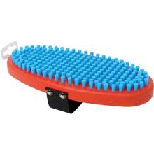 Swix Oval Fine Blue Nylon Polishing Brush RED