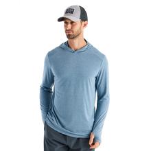 Free Fly Bamboo Shade Hoodie - Men's HEATHER_SLATE_BLUE
