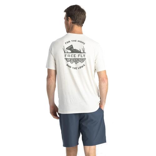 Free Fly Highs & Lows Tee - Men's