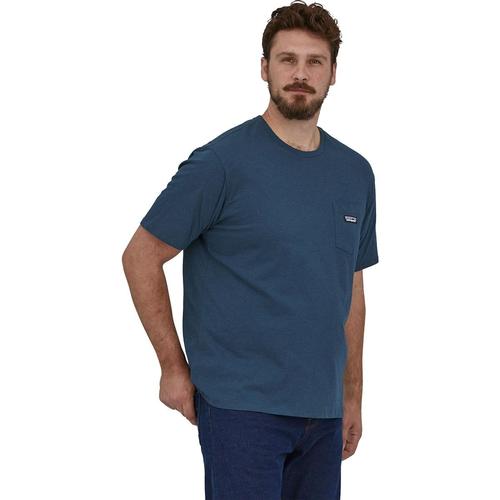  Patagonia Regenerative Organic Certified Cotton Lightweight Pocket T- Shirt - Men's