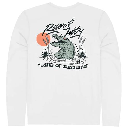 Jetty Swamp UV Long Sleeve Shirt - Men's