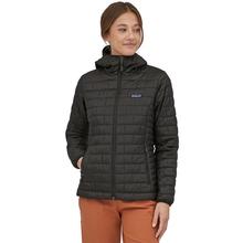 Patagonia Nano Puff Hooded Insulated Jacket - Women's BLK
