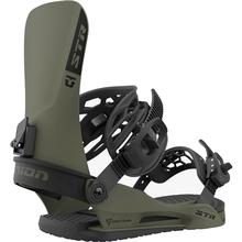 Union STR Snowboard Binding DARK_GREEN