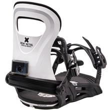 Bent Metal BMX Snowboard Binding - Kids' BLACK_WHITE