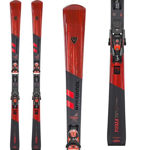  Rossignol Forza 70 ° V- Ti Ski With Spx 14 Gw Binding