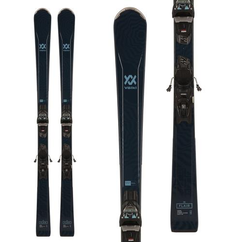  Völkl Flair 76 Ski With Vmotion 10 Gw Binding - Women's