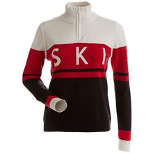 Nils Geilo 1/4 Zip Sweater - Women's RED_BLACK