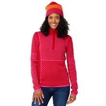 Krimson Klover Pow 1/4 Zip Sweater - Women's RED