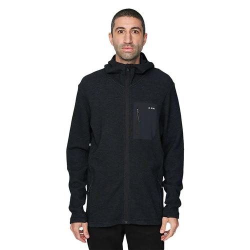 Le Bent Sentinel Midweight Waffle Knit Zip Hoody - Men's