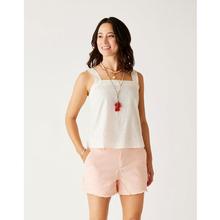 Carve Designs Liv Eyelet Top - Women's BIRCH