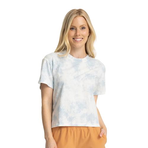 Free Fly Embroidered Logo Tee - Women's