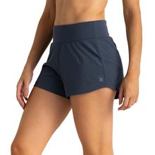 Free Fly Bamboo-Lined Active Breeze 3in Short - Women's BLUE_DUSK