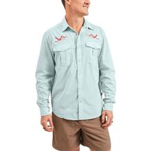 Howler Brothers Gaucho Snapshirt - Men's FLAMINGO_FLIGHT