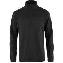 Fjallraven Abisko Lite Fleece 1/2-Zip - Men's BLACK