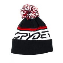 Spyder Icebox Pom Beanie - Boys' BLACK_WHITE