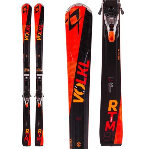 Volkl RTM 81 Skis with Marker IPT WR XL12.0 TCX Bindings