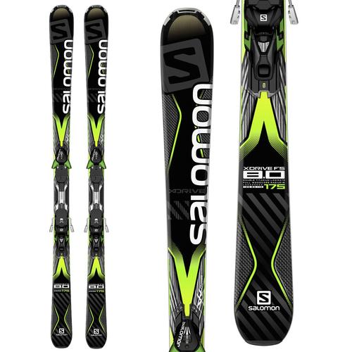 Salomon X-Drive 8.0 FS Skis with XT 12 Bindings