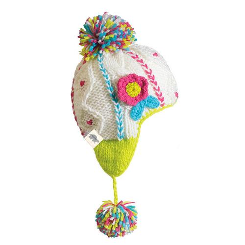 Turtle Fur Macaroon Beanie - Girls`