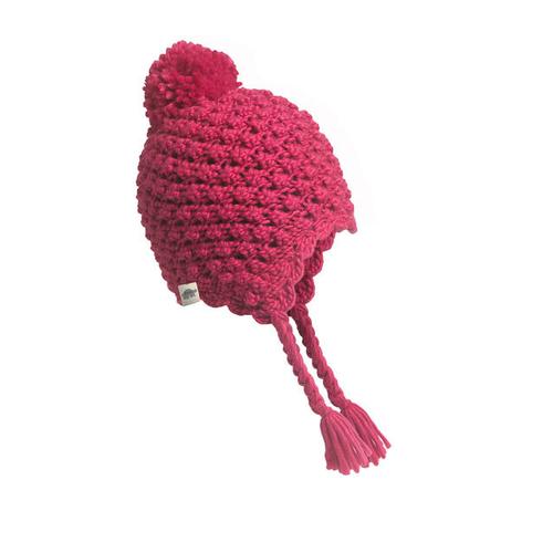 Turtle Fur Wiggly Jiggly Pom Beanie