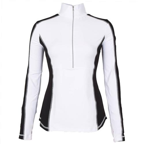 Sno Skins Combo Sport Microfiber Zip T Neck - Women's