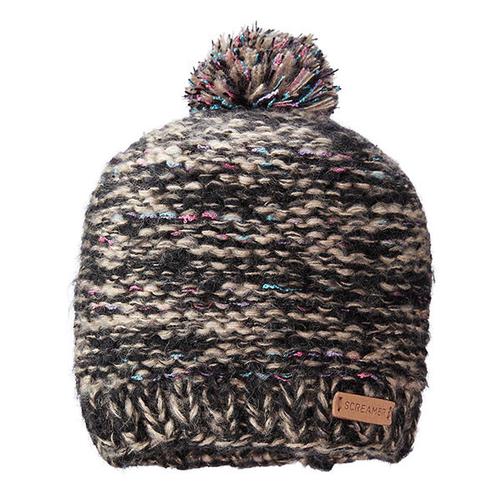Screamer Black Shadow Beanie - Women's