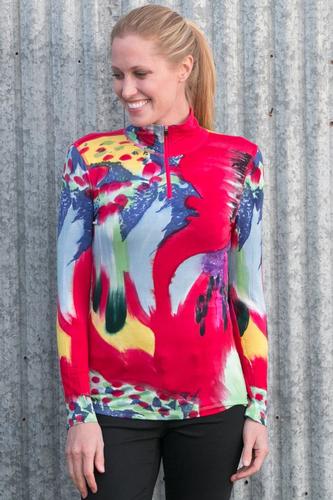 Krimson Klover Watercolor Base Layer Top - Women's