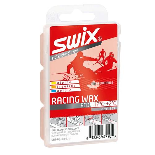  Swix Bio Training Wax : Ur8 Red : 60 Grams