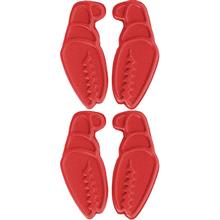 Crab Grab Mini Claws Stomp Pad - 4 Pack RED