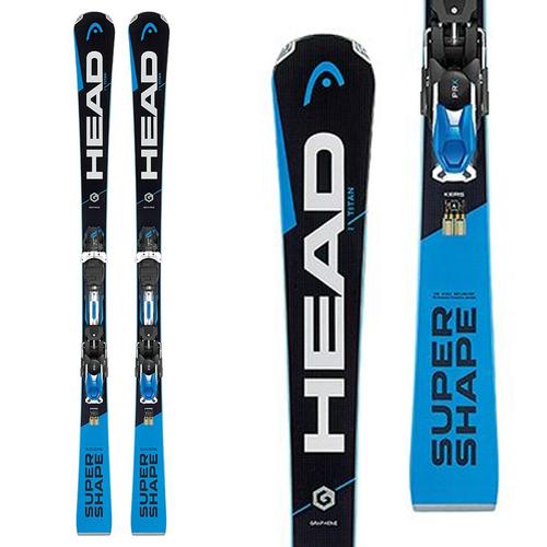 Head Supershape Titan Skis and PRX 12 Bindings