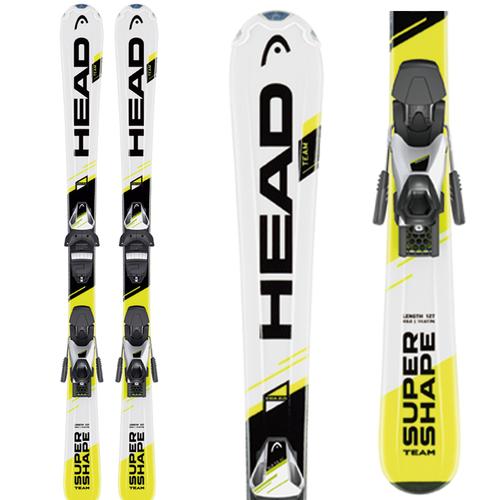 Head Supershape Team SLR ski with SLR 4.5 Bindings - Kids'